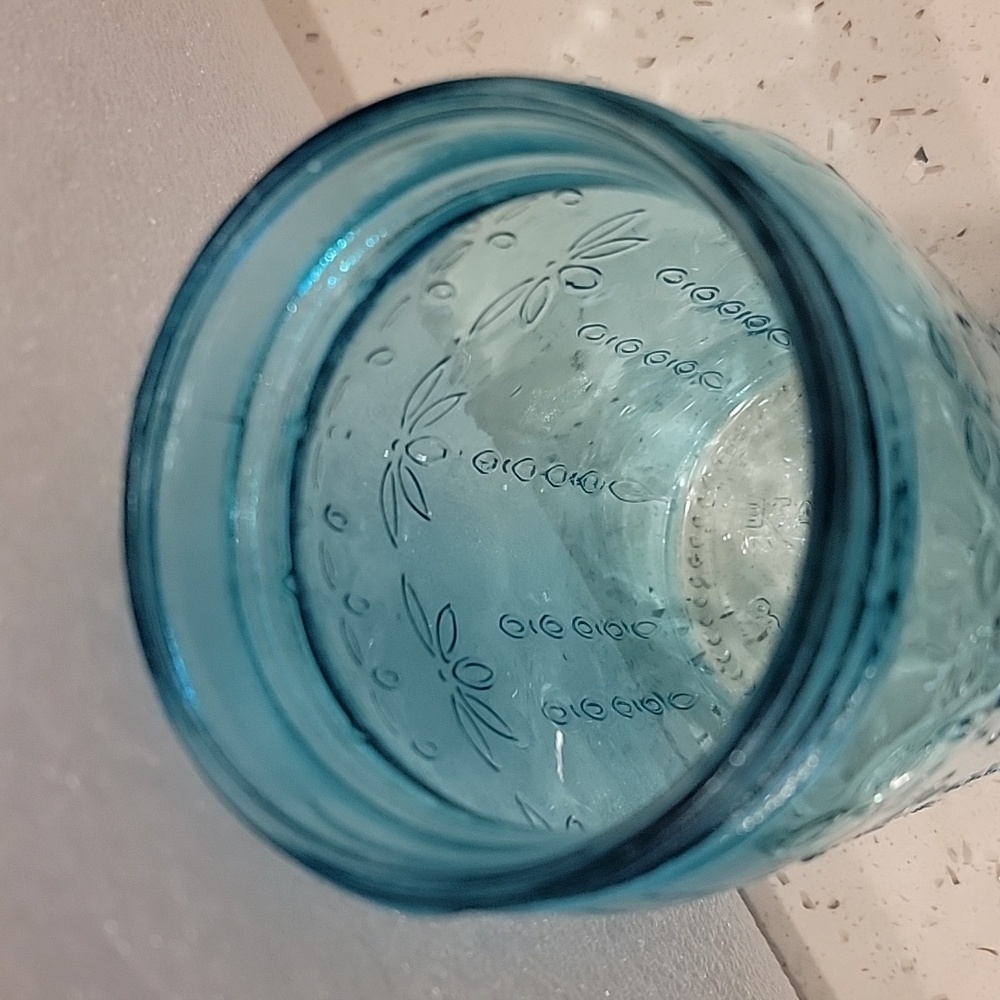 🍃 Syndicate Blue Mason Jar - Picture 3 of 5